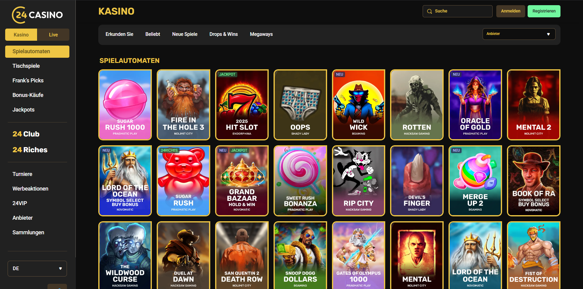 24Casino Casino Slots
