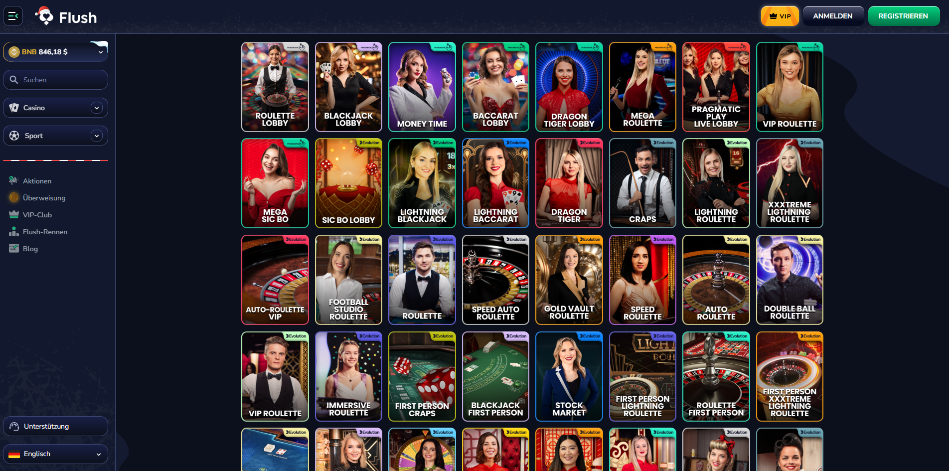 Flush High Volatility Slots