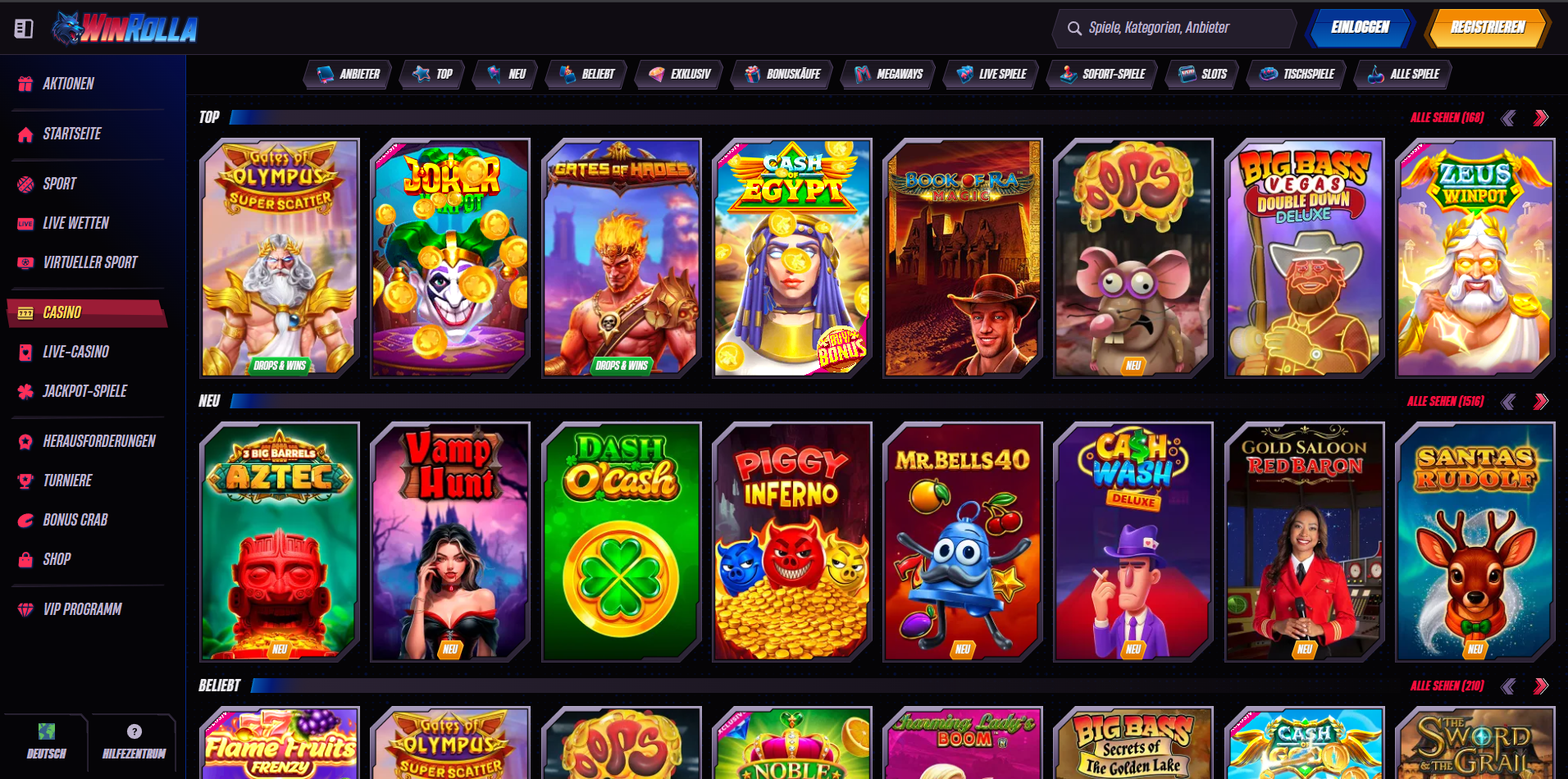 WinRolla Casino Slots